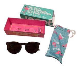 NIB Goodr Black Sunglasses with Case